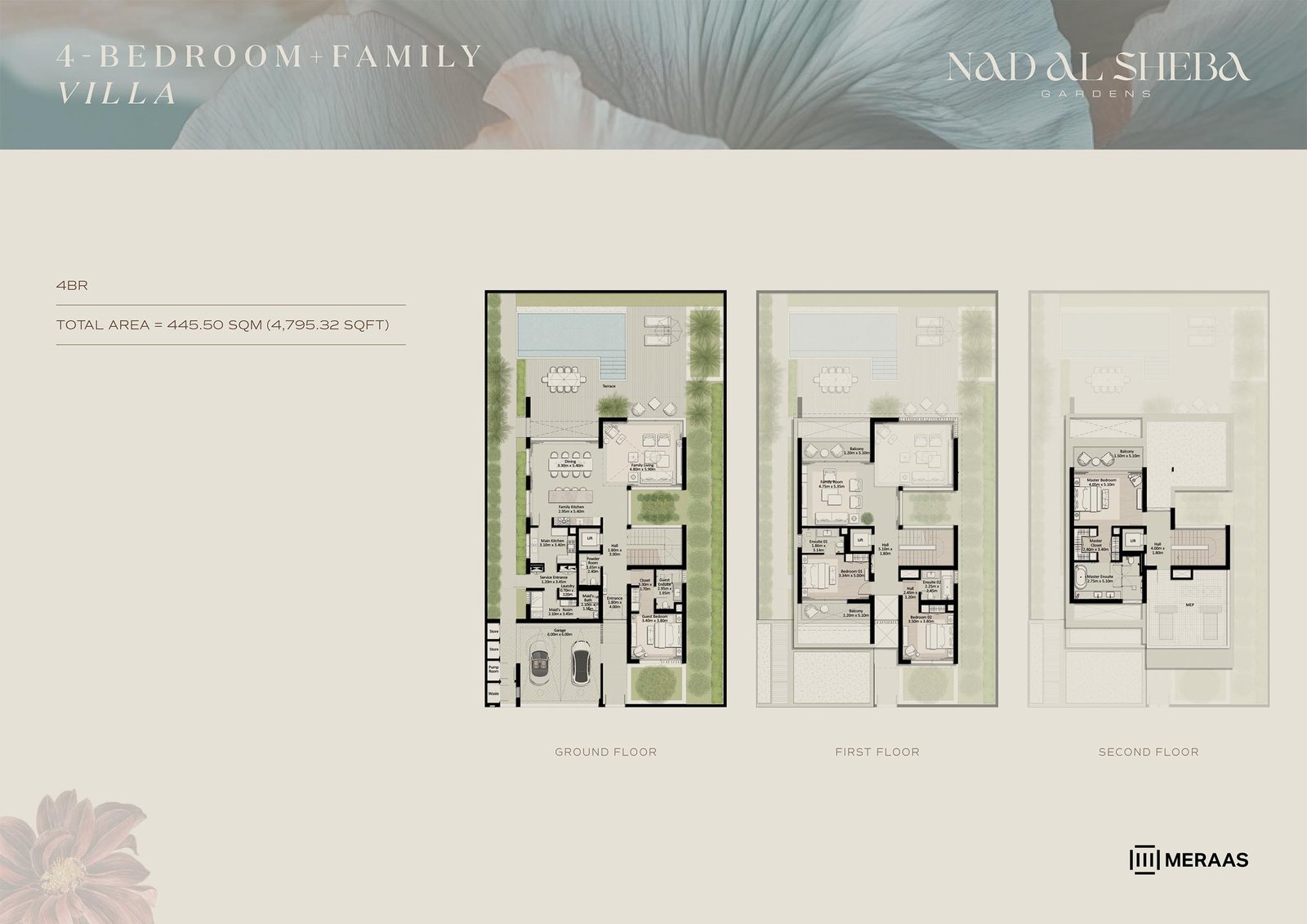Nad Al Sheba Gardens Phase 7 Floor Plan
