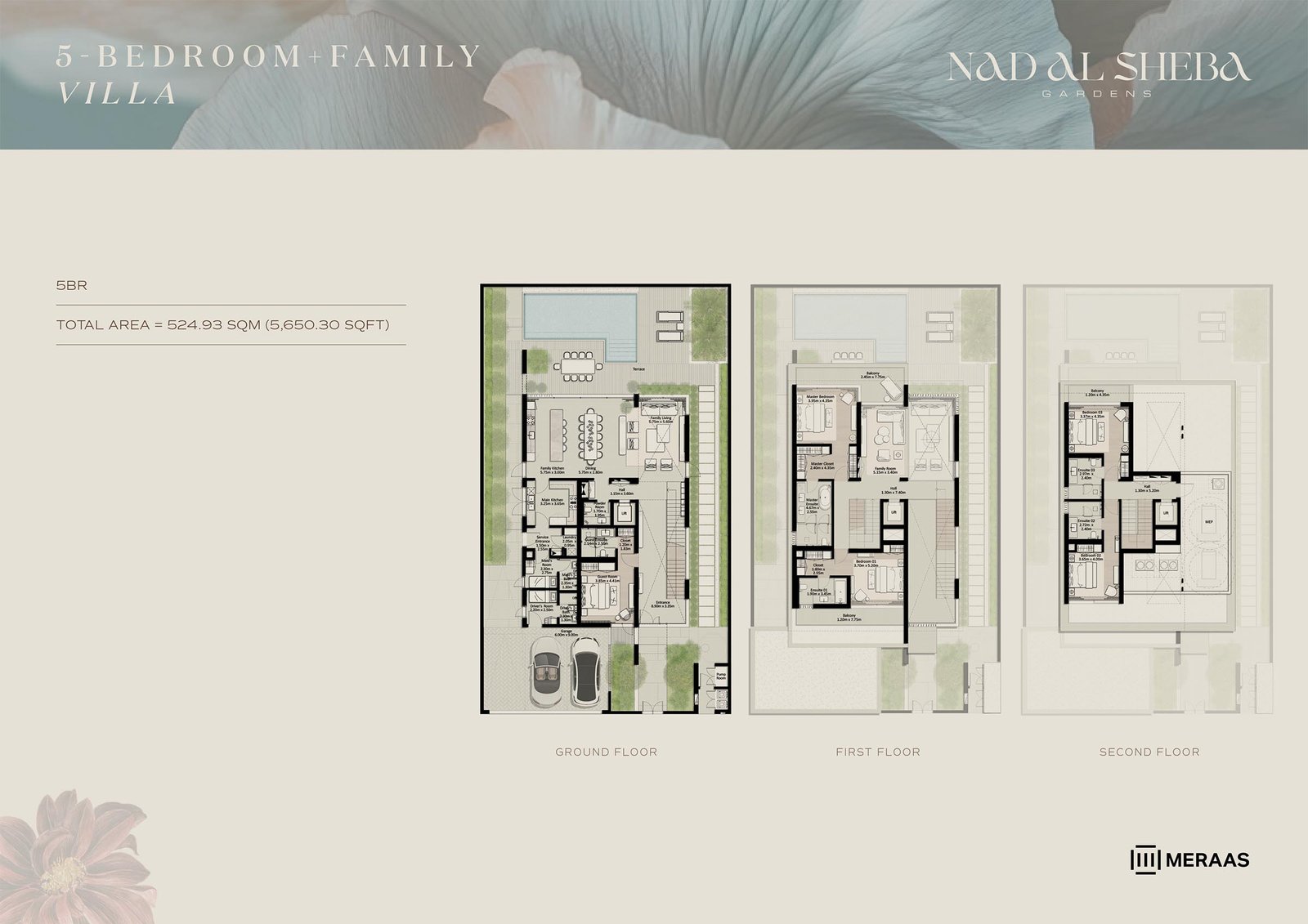 Nad Al Sheba Gardens Phase 7 Floor Plan