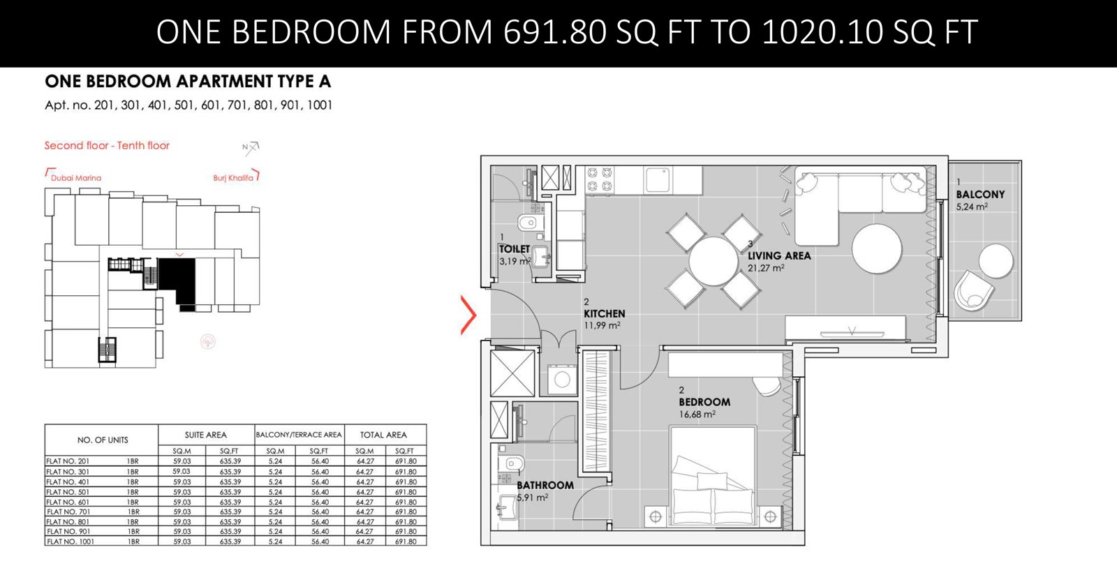 Stonehenge Residence at JVC Floor Plan