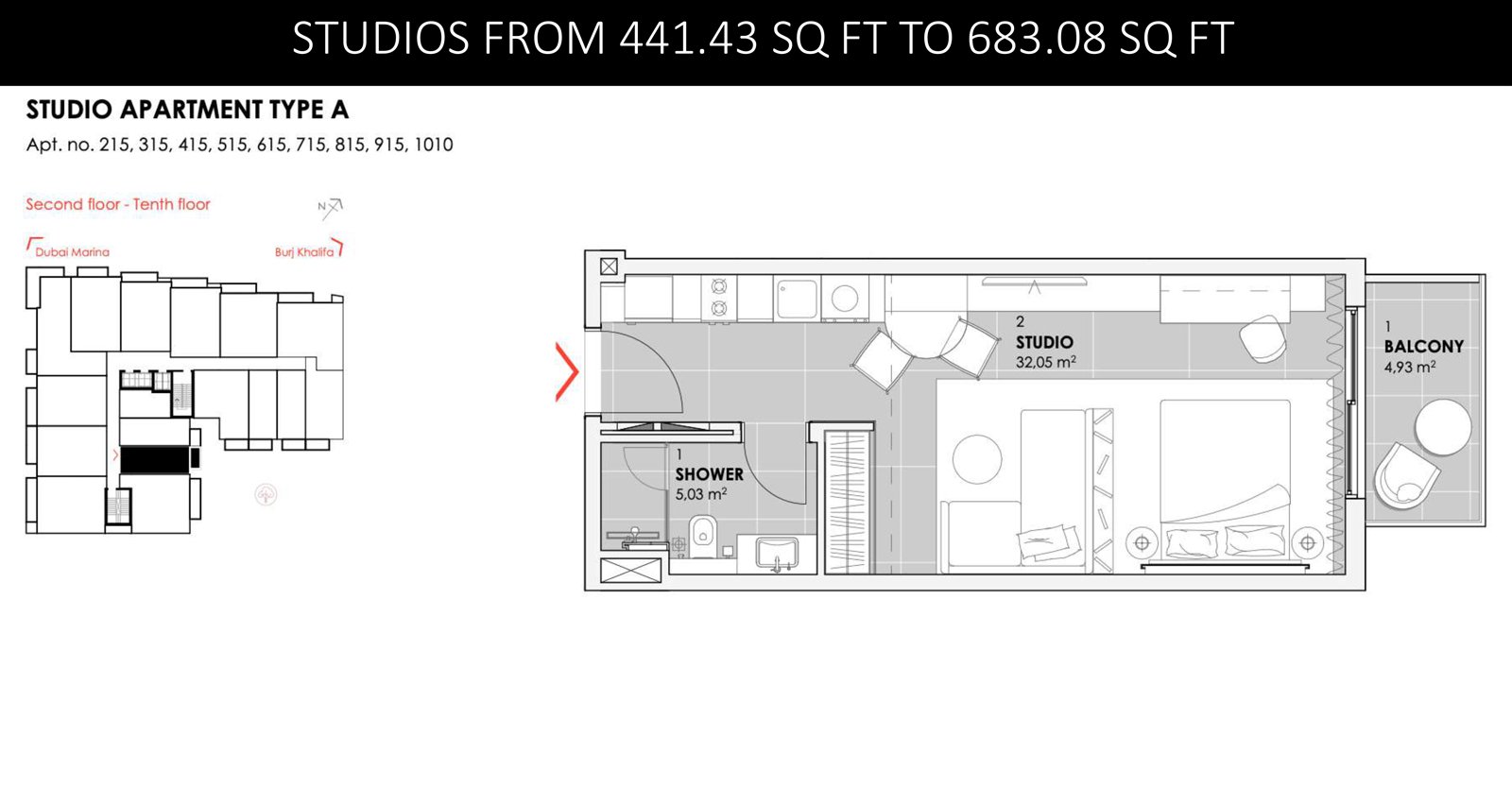 Stonehenge Residence at JVC Floor Plan