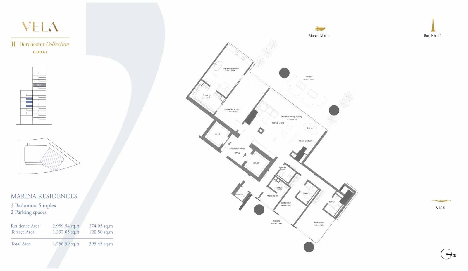 Vela by Omniyat Floor Plan