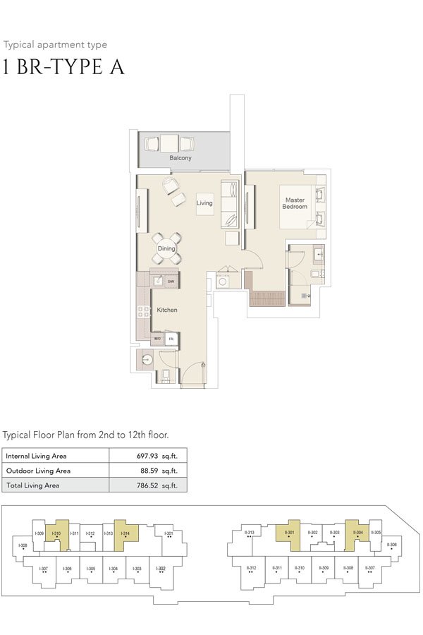 Wilton Park Residences 2 Floor Plan