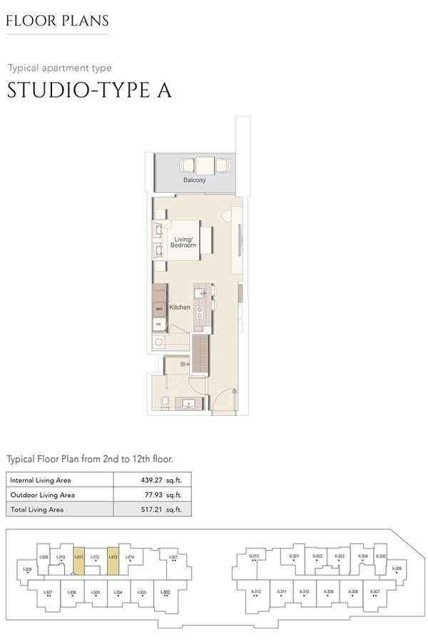 Wilton Park Residences 2 Floor Plan