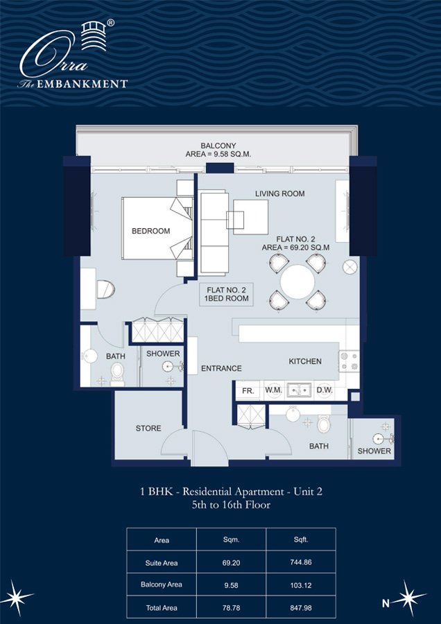 Orra The Embankment Floor Plan