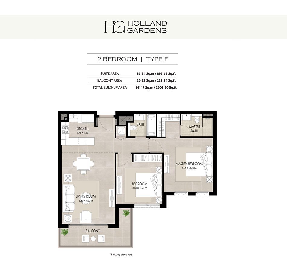 Holland Gardens Floor Plan