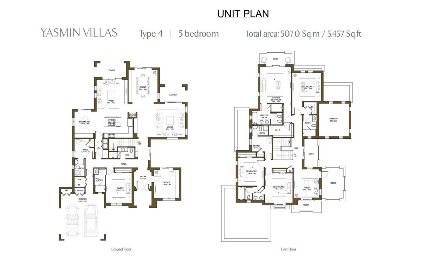 Yasmin at Arabian Ranches 2 Floor Plan