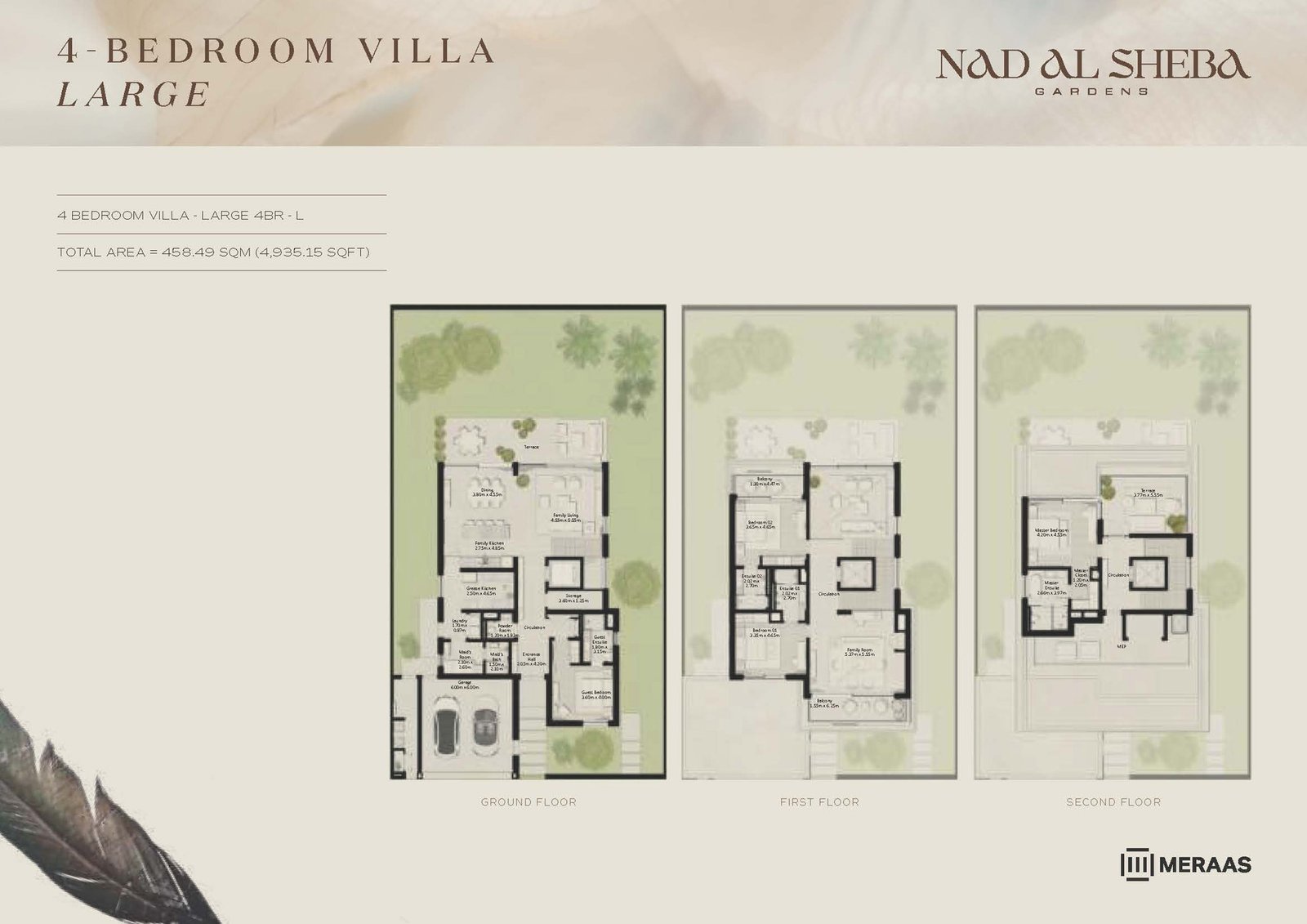 Nad Al Sheba Gardens Phase 5 Floor Plan