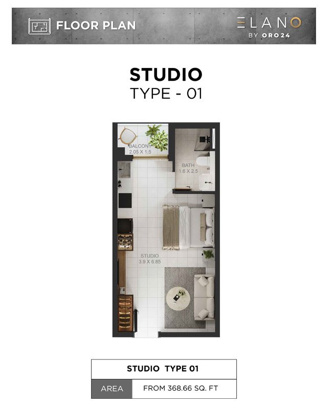 Elano by Oro24 Floor Plan