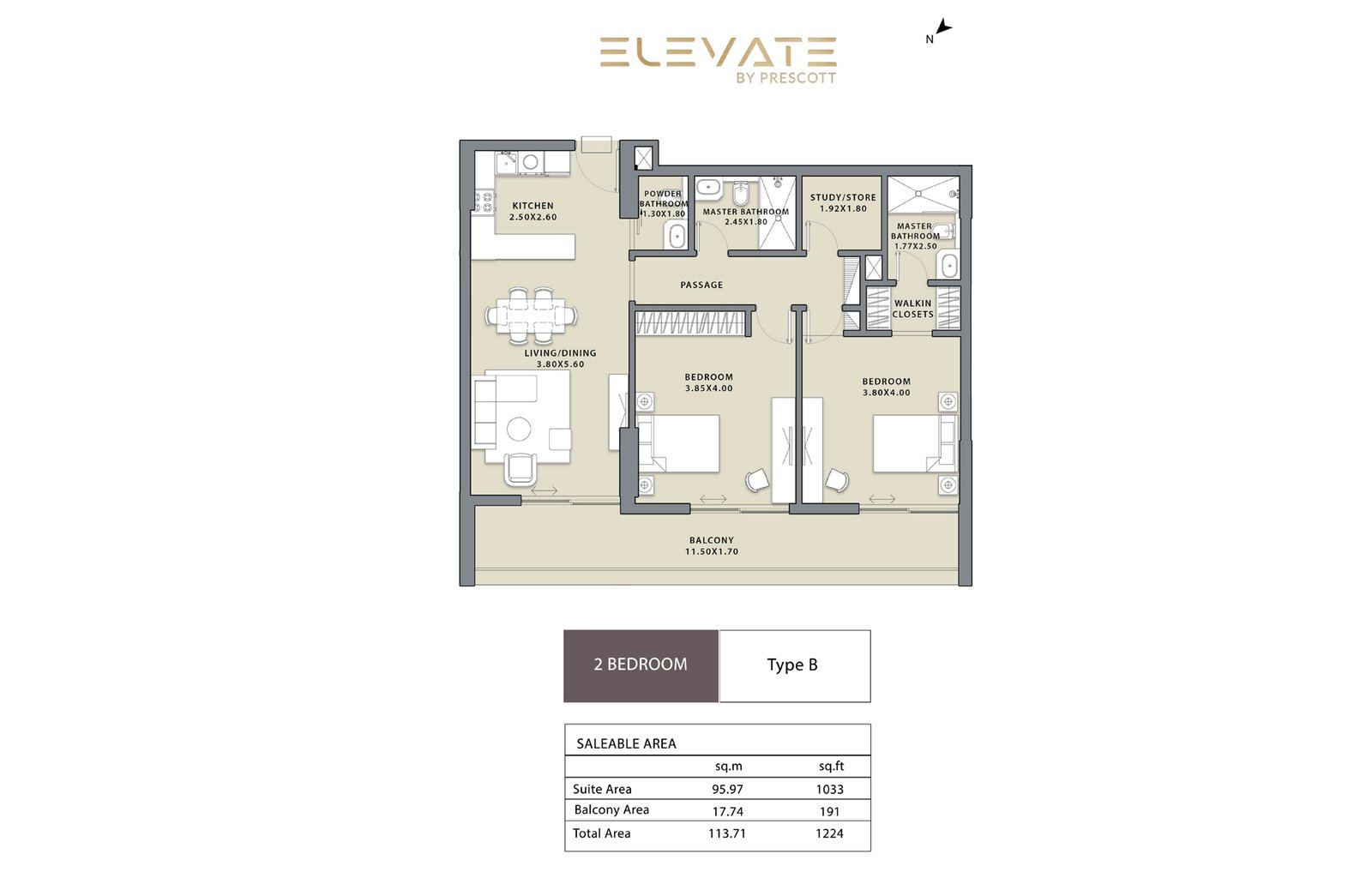 Elevate by Prescott Floor Plan