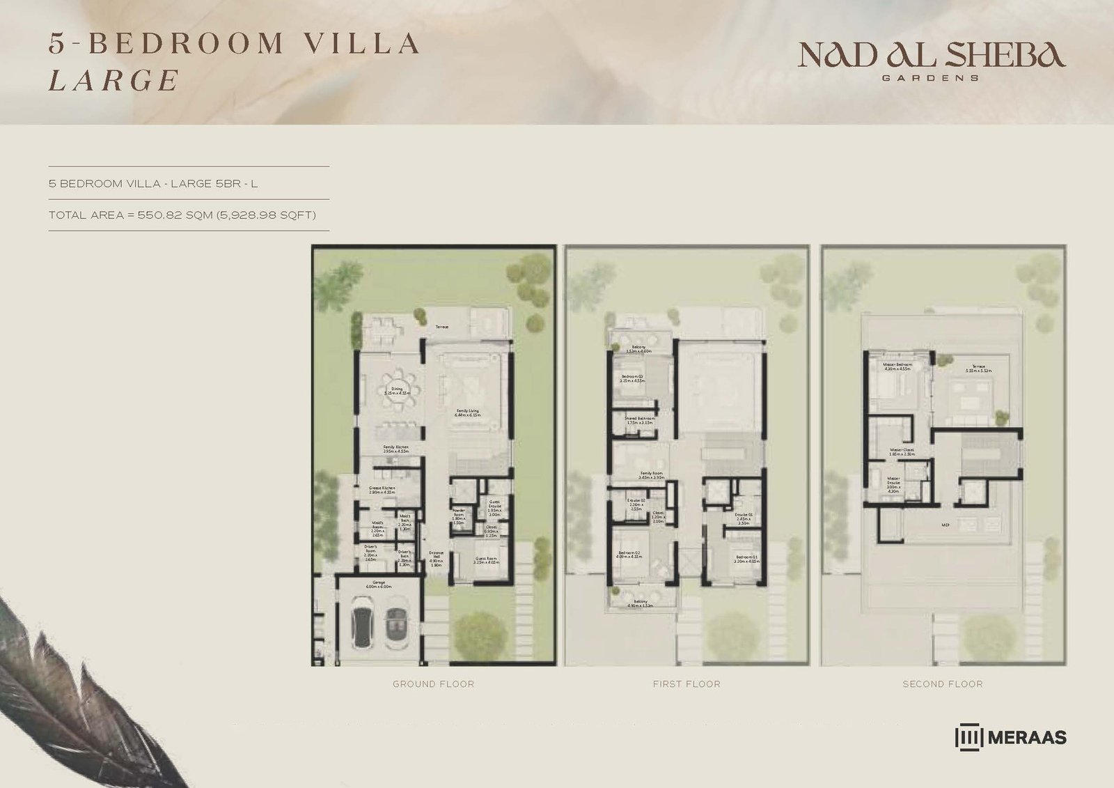 Nad Al Sheba Gardens Phase 5 Floor Plan
