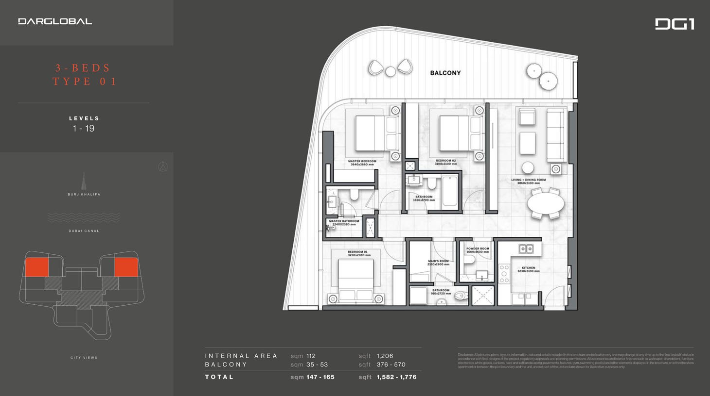 DG 1 Living Floor Plan