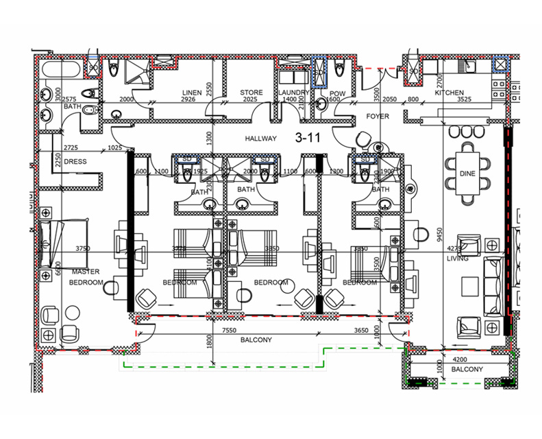 Manazel Al Khor Floor Plan