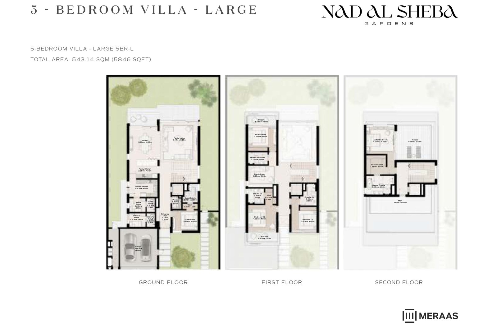 Nad Al Sheba Gardens Phase 4 Floor Plan