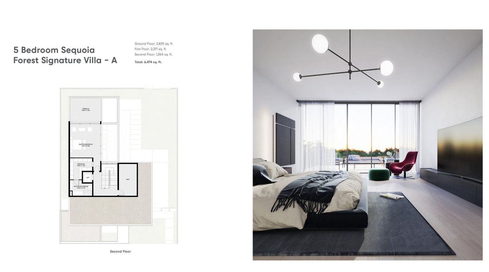 Sequoia at Masaar 5 BR Villa Floor Plan