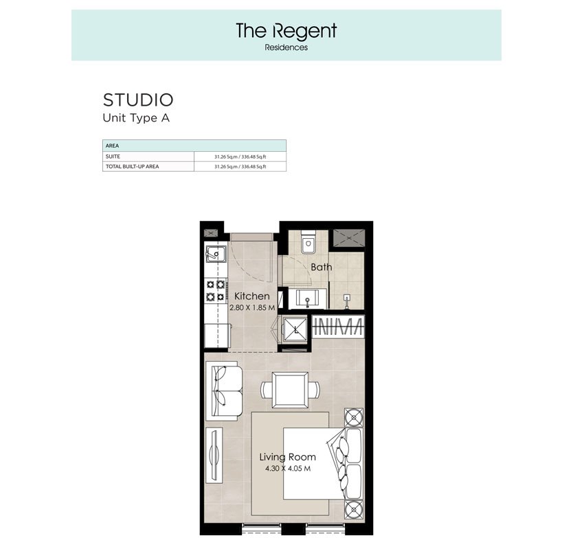 The Regent by Nshama Floor Plan