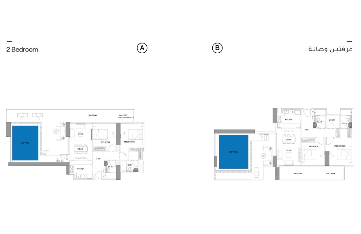 Binghatti Onyx Floor Plan