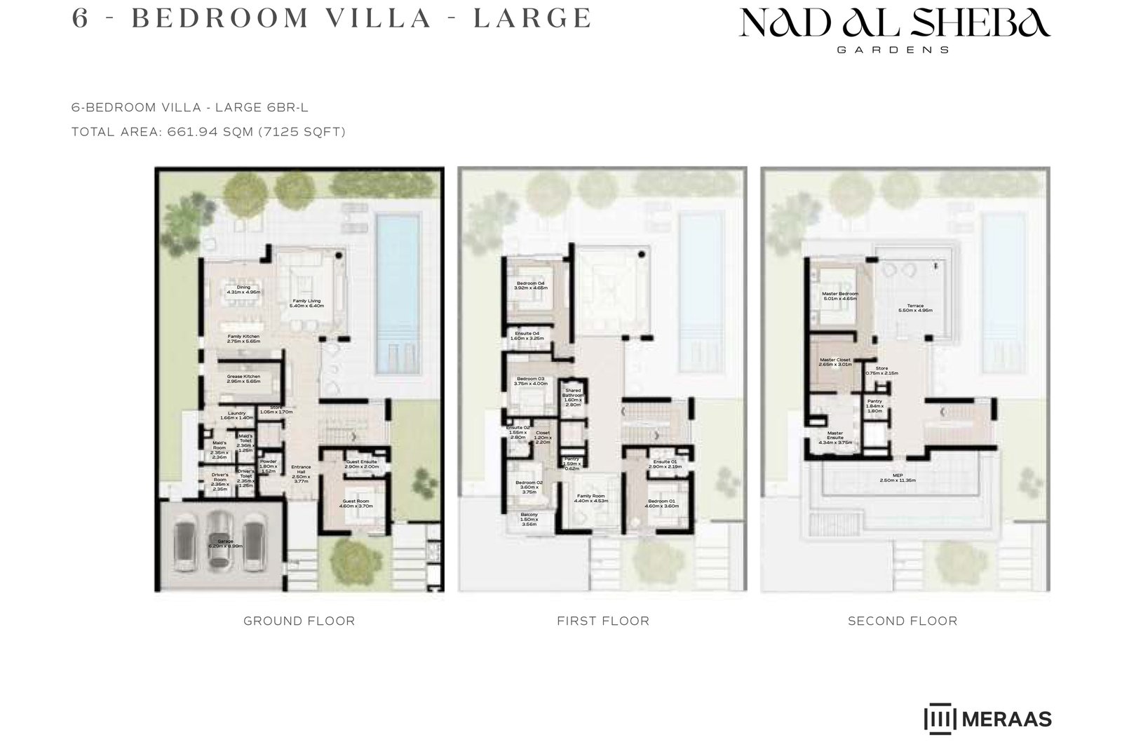 Nad Al Sheba Gardens Phase 4 Floor Plan