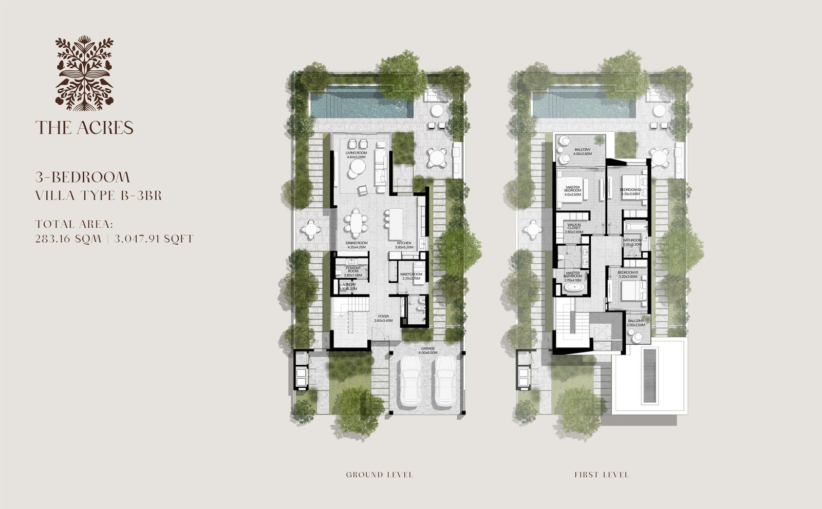 The Acres by Meraas Floor Plan