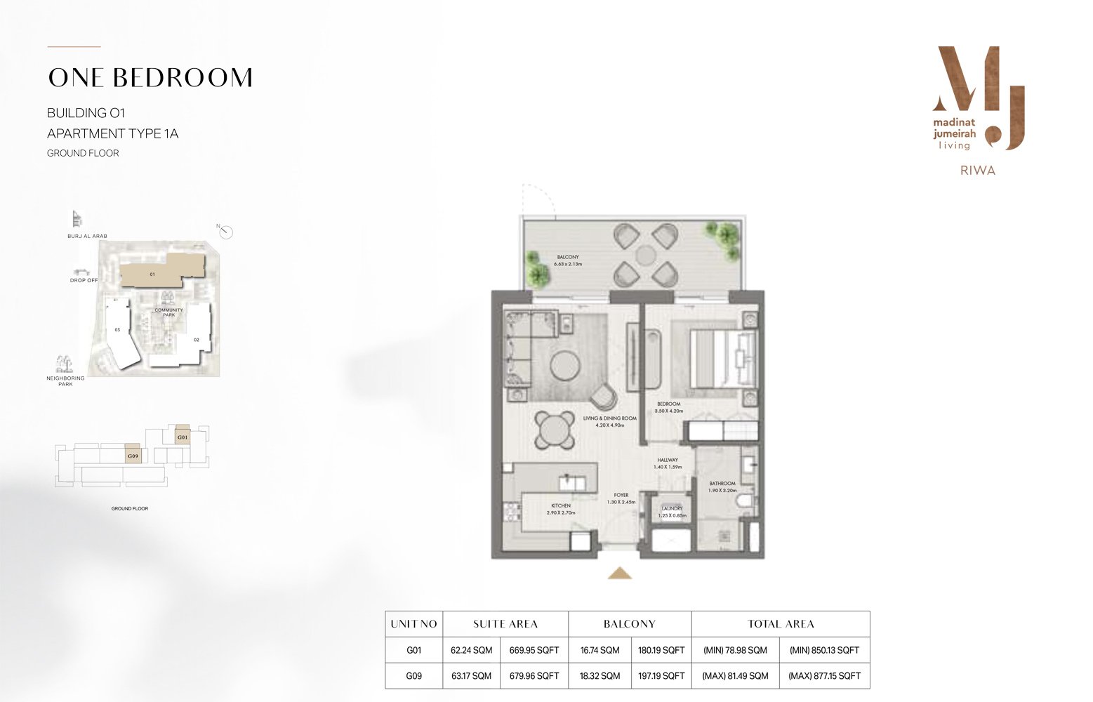 Riwa at MJL Floor Plan
