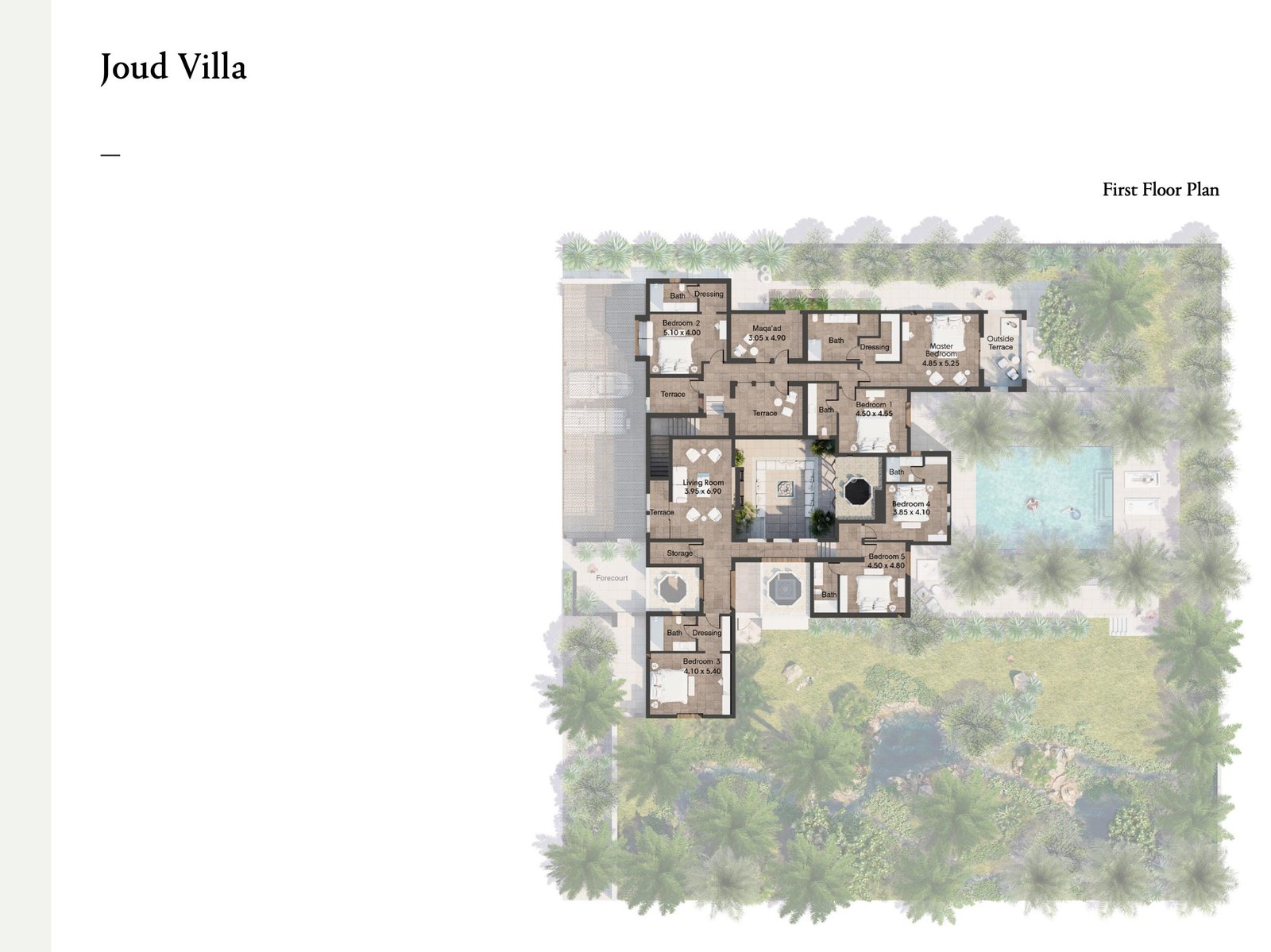 AlJurf Joud Villas Floor Plan