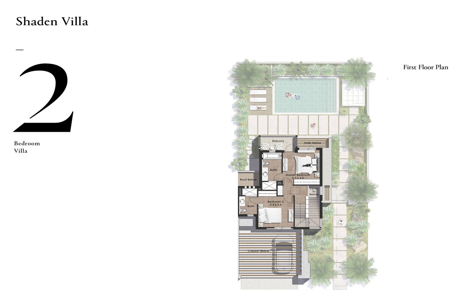 AlJurf Shaden Villas Floor Plan