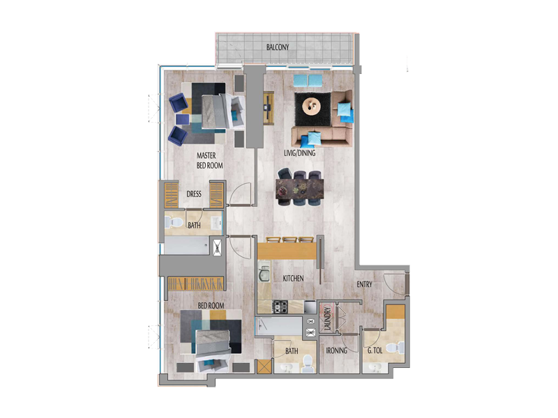 MBL Residence Floor Plan