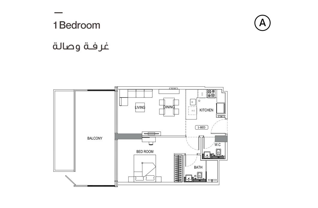 Binghatti Crescent Floor Plan