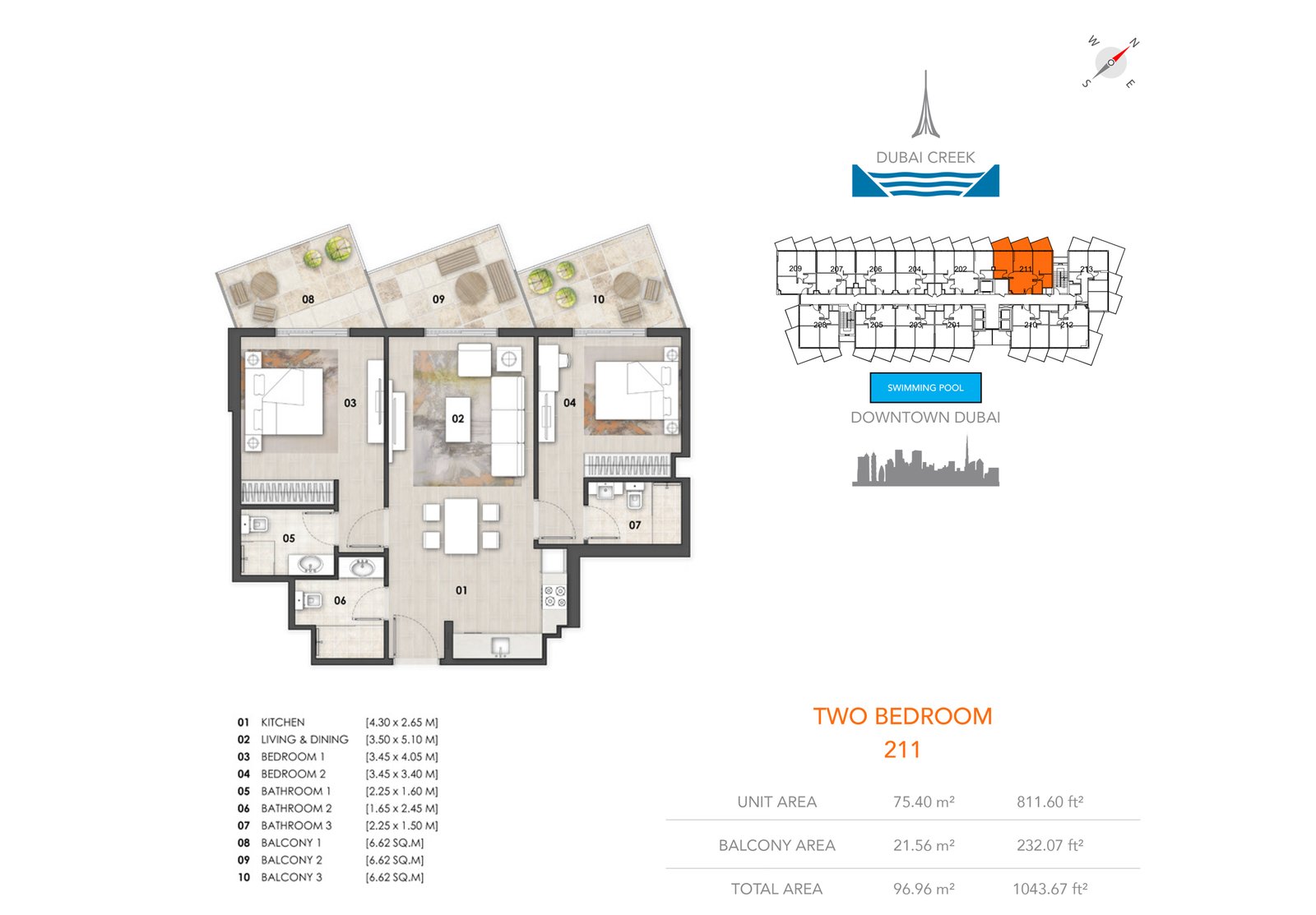 Binghatti Gateway Floor Plan