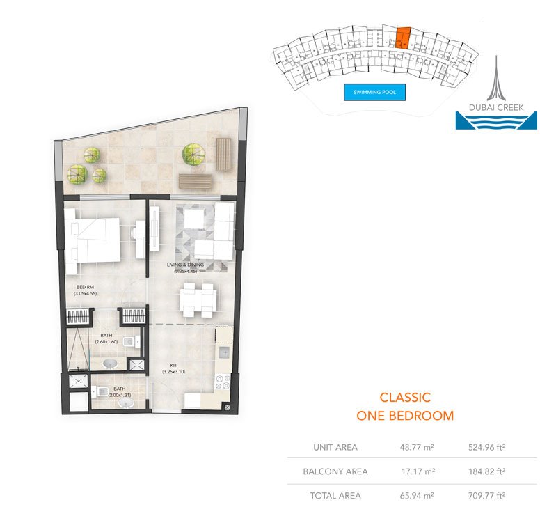 Binghatti Avenue Floor Plan