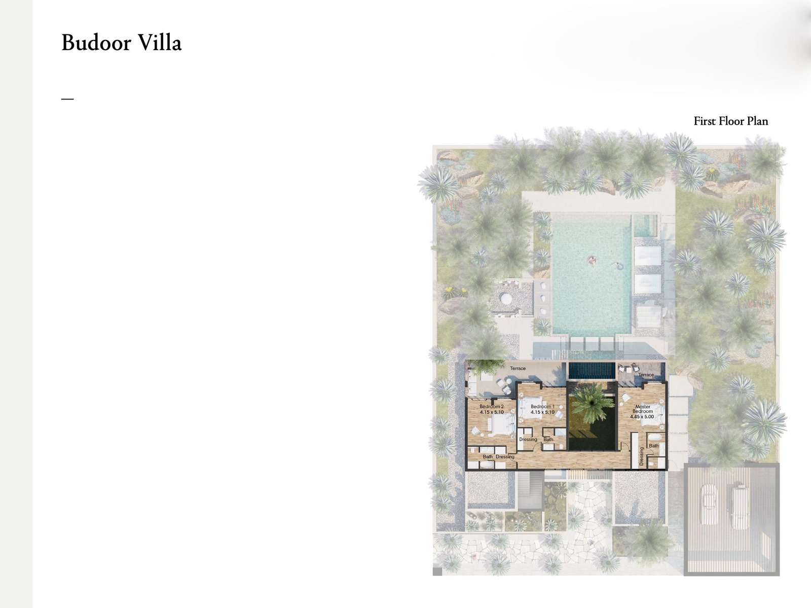 Aljurf Budoor Villas Floor Plan