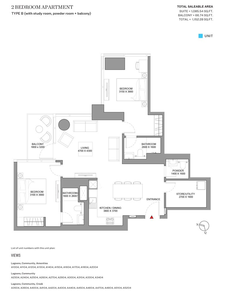 Sobha Skyscape Altius Floor Plan