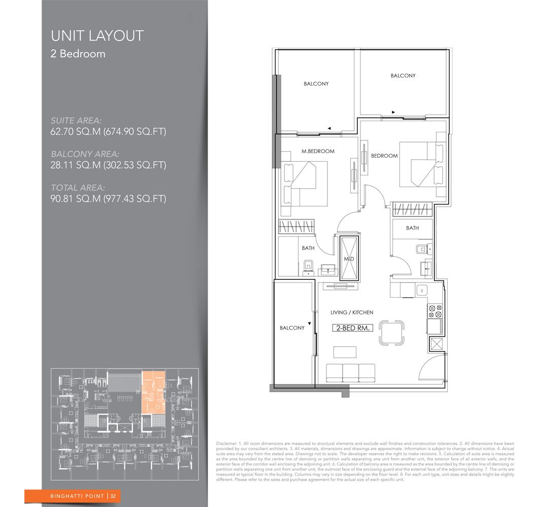 Binghatti Point Floor Plan