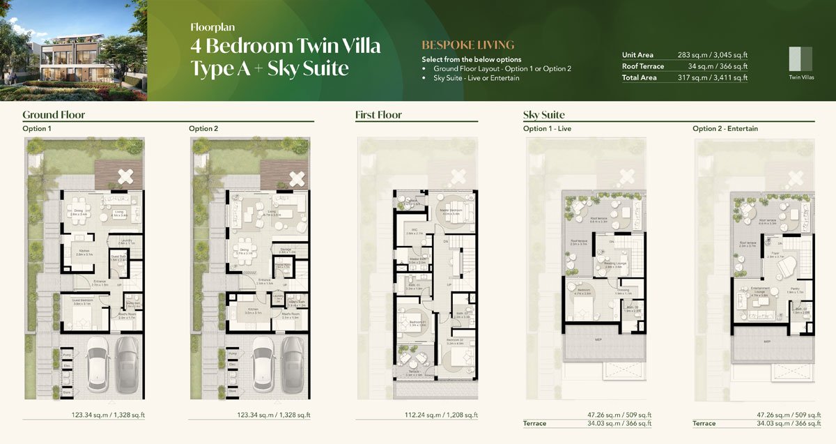 Aura Villas Floor Plan