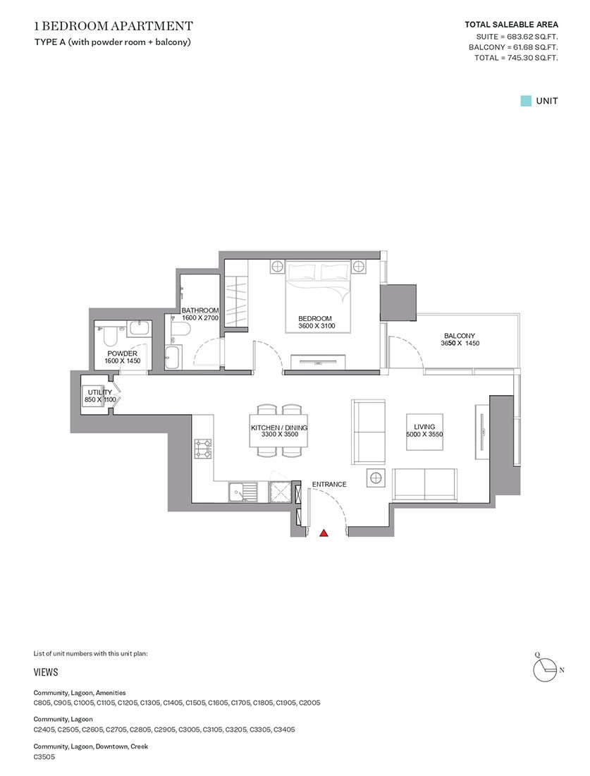 Sobha Skyscape Aura Floor Plan