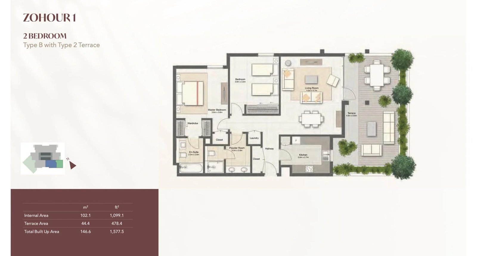 Zahour 1 Floor Plan