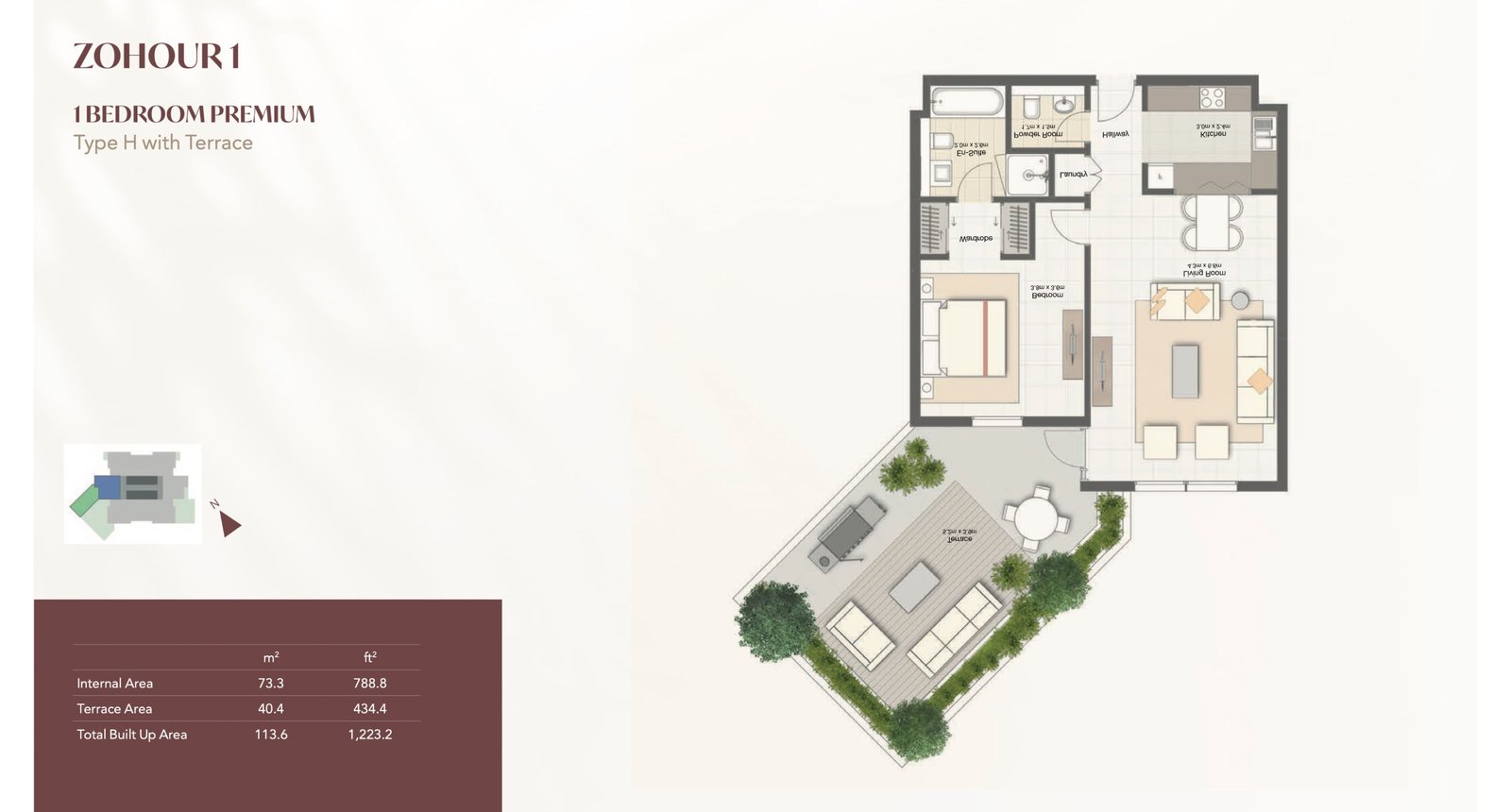 Zahour 1 Floor Plan