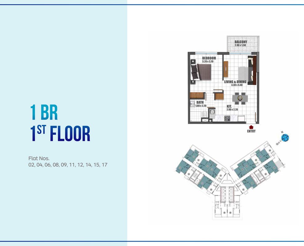 Skyz Residence Floor Plan