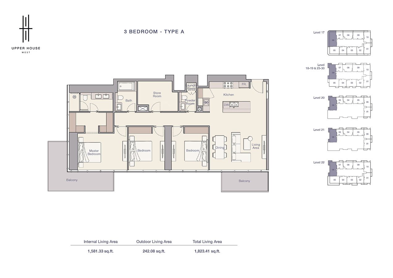 Ellington Upper House Floor Plan