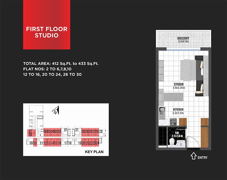 Danube Jewelz Floor Plan