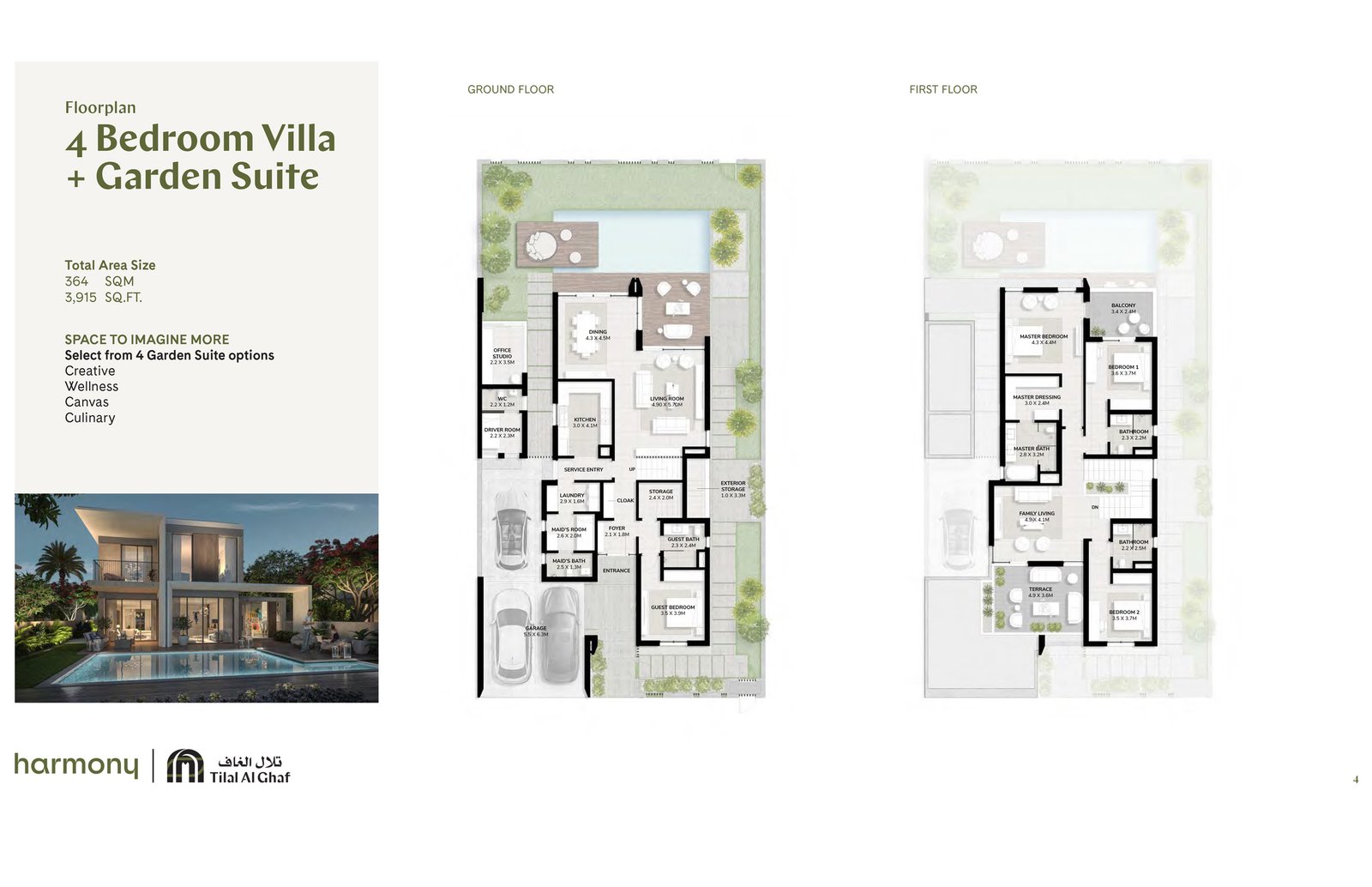 Harmony Villas Floor Plan