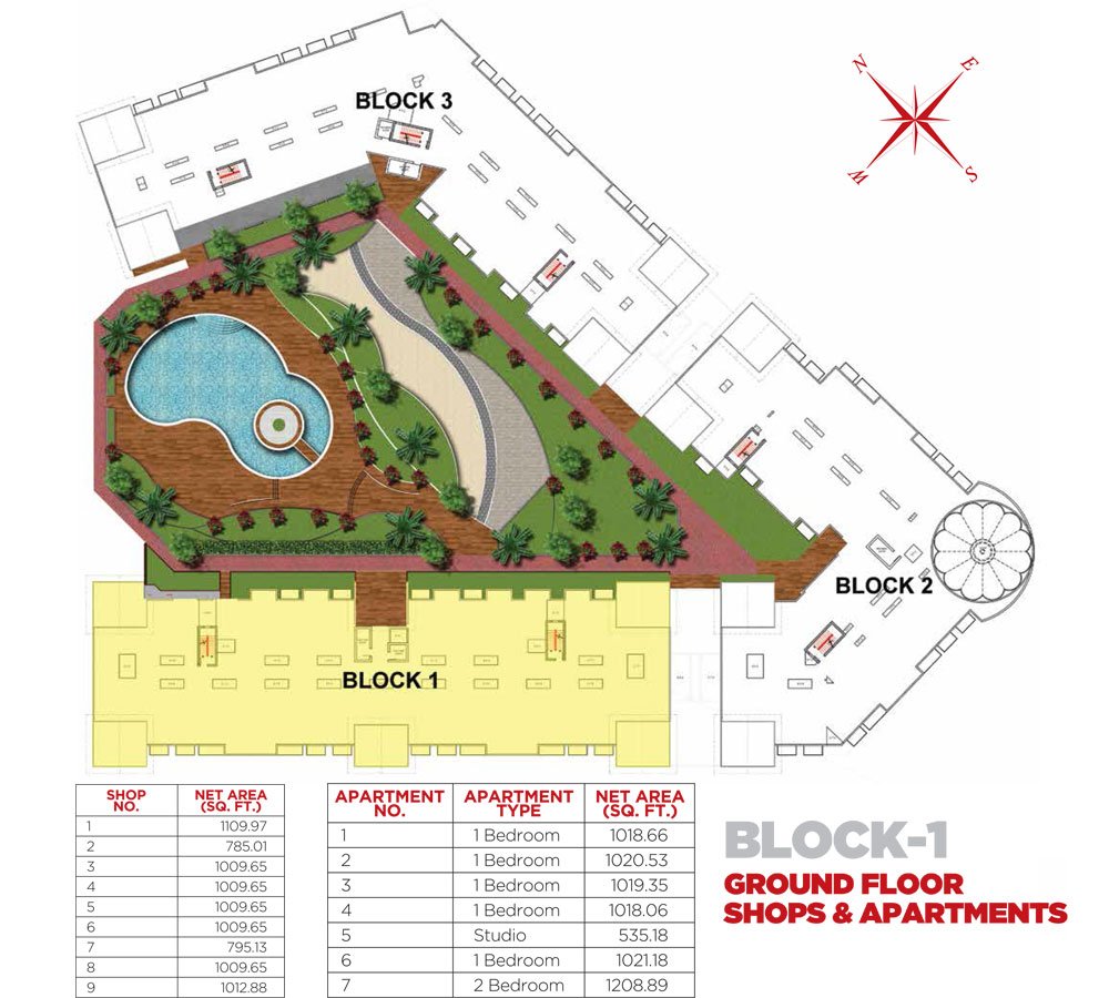 Danube Resortz Floor Plan