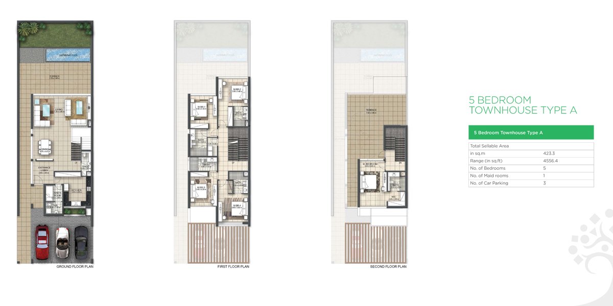 Faya Townhouses Floor Plan
