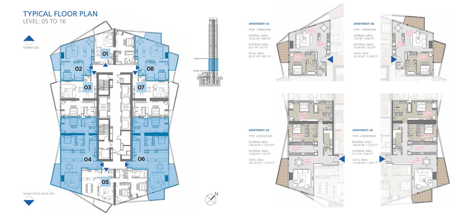 Stella Maris Floor Plan