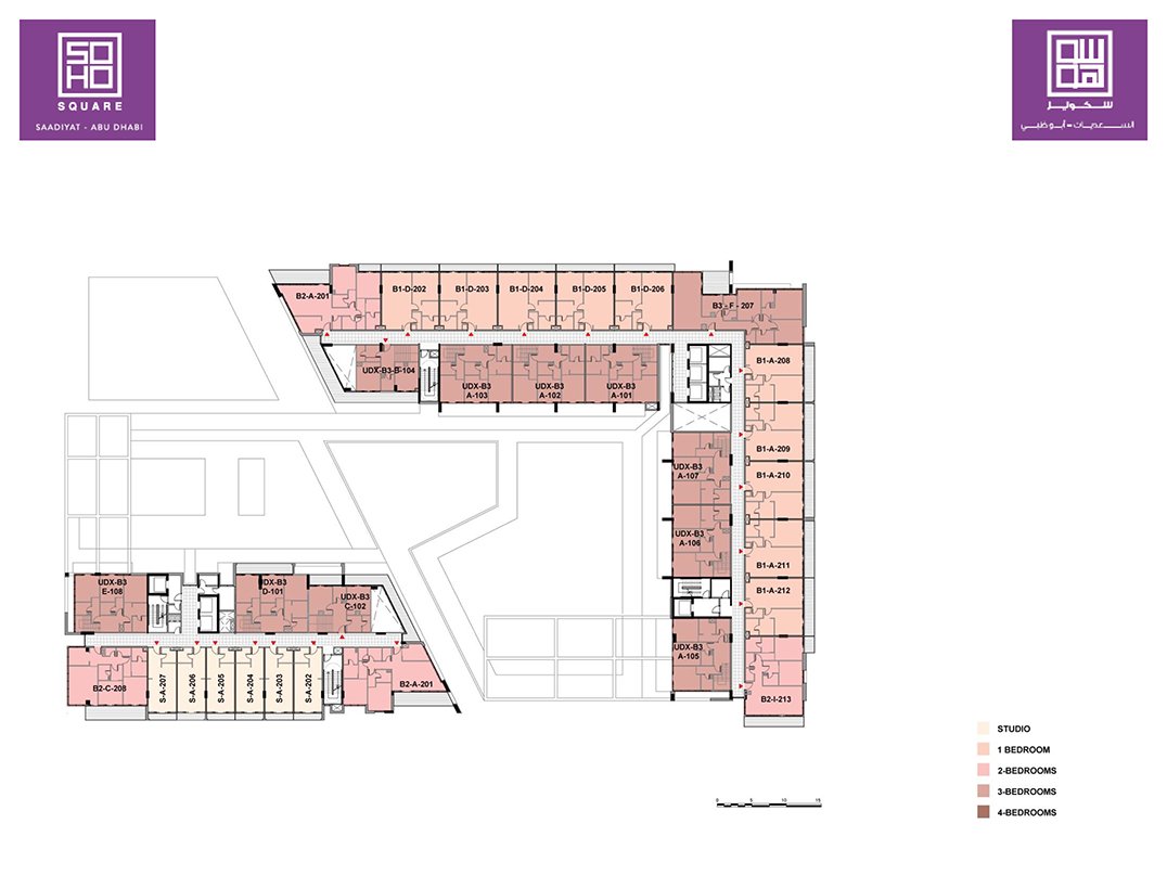 Soho Square Floor Plan