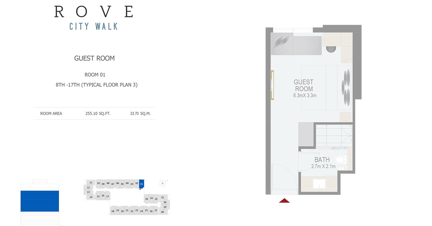 Rove City Walk Floor Plan