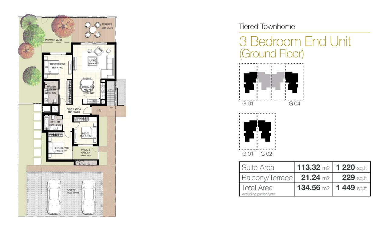 Urbana 3 Floor Plan