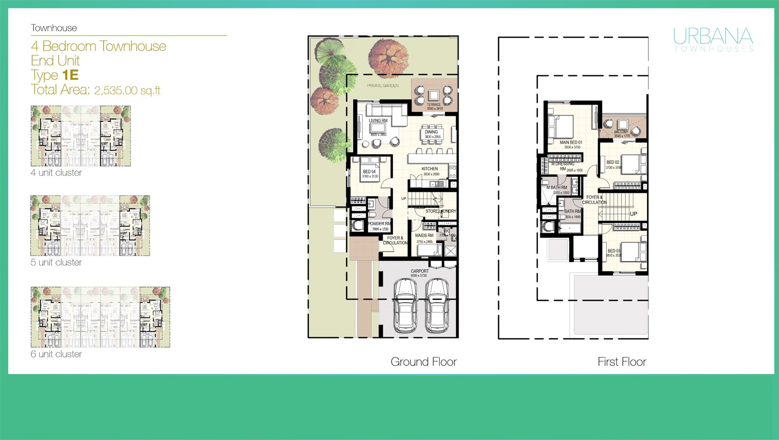 Urbana 2 Floor Plan