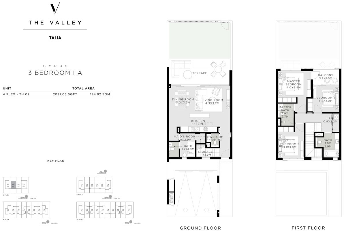 Talia The Valley Floor Plan