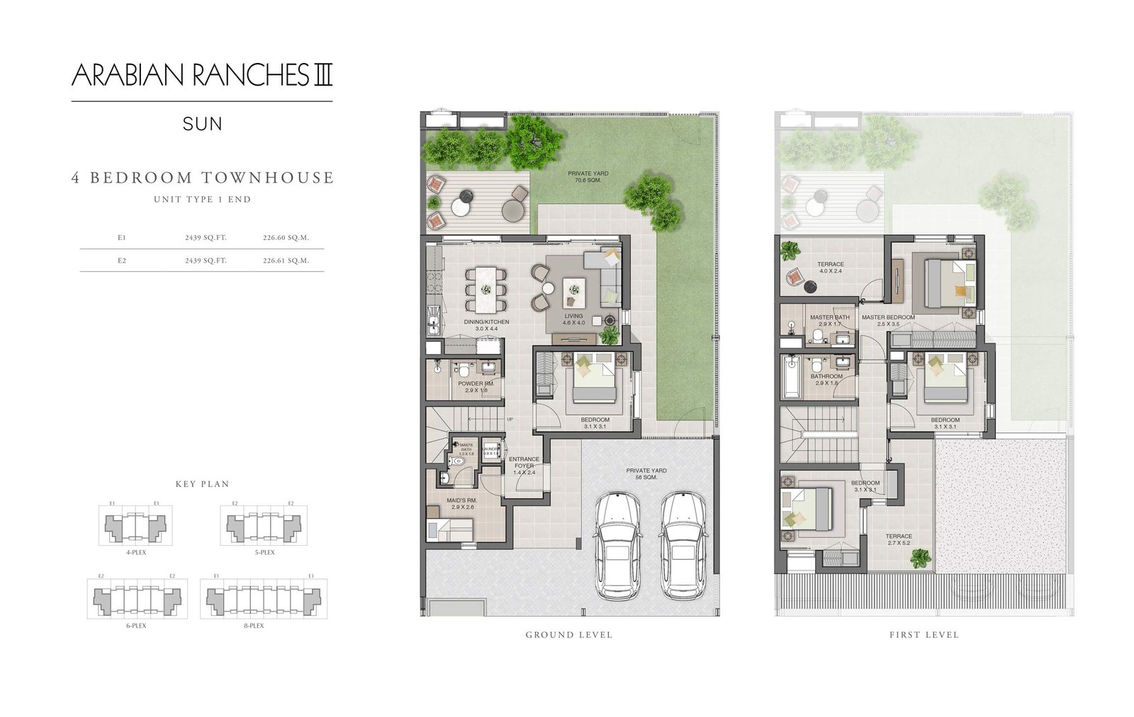 Sun Townhouses Floor Plan