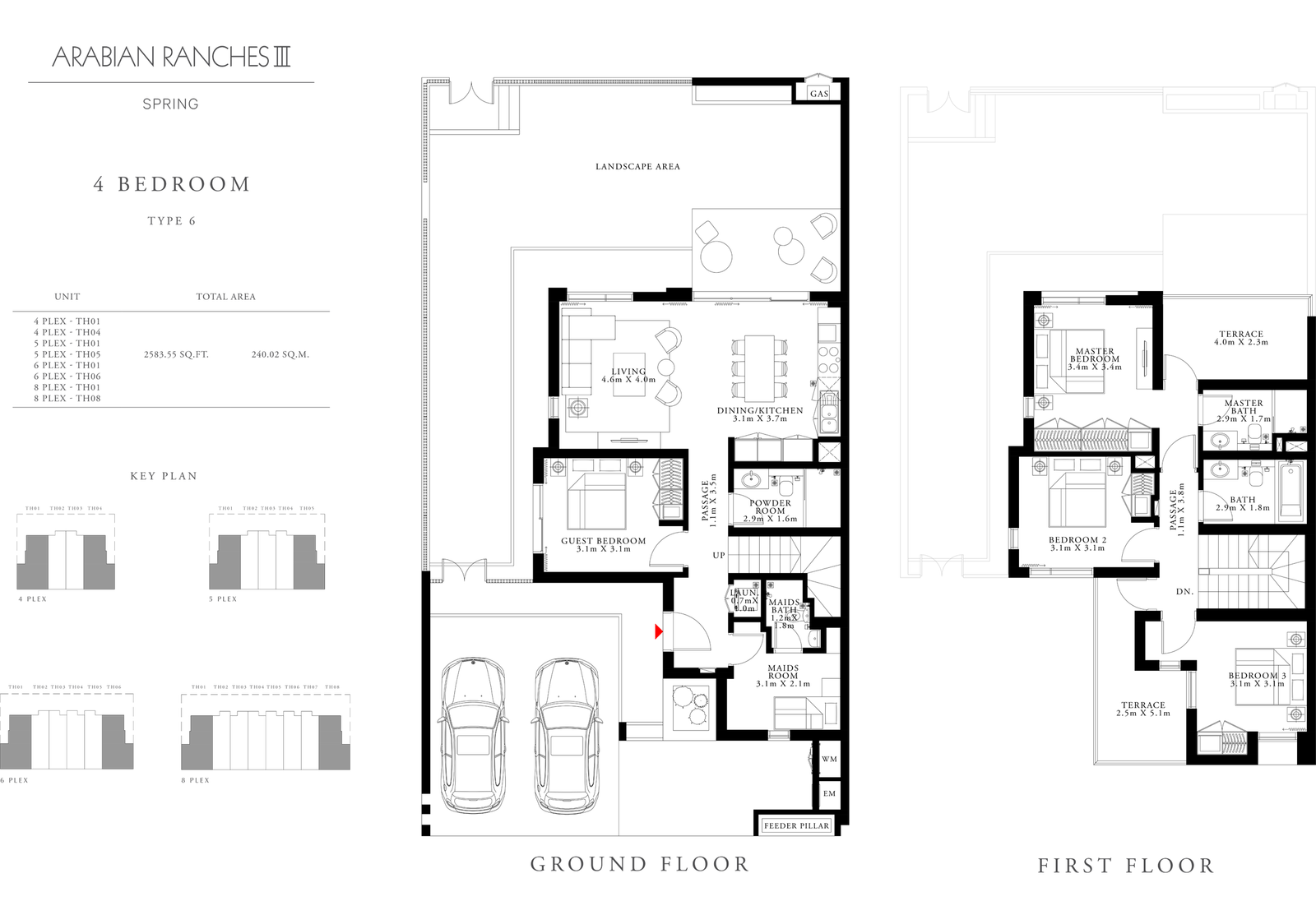 Spring Townhouses Floor Plan